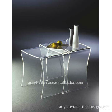 Frosted Perspex/Acrylic end table
